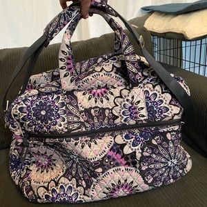 Vera Bradley Mimosa Medallion Grand Traveler Bag